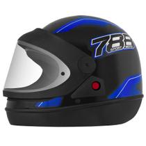 Capacete New Sport Preto/Azul Tamanho 56 CAP-741PTAZ Pro Tork