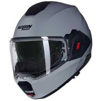 Capacete Nolan N120-1 Classic Grigio Articulado Capacete Nolan N120-1 Classic Grigio Articulado