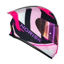 Capacete norisk capacete flow run blue/pink - Capacete norisk capacete flow run blue/pink -