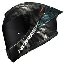 Capacete Norisk Carbon R Preto Carbono Esportivo + Pinlock