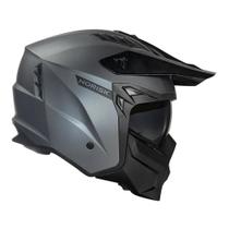 Capacete NoRisk Darth II Titanio