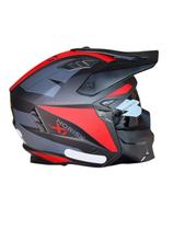 Capacete Norisk Esportivo Moto Aberto Darth 2 X1 Matte Color