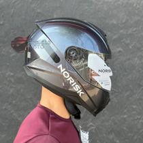 Capacete Norisk Fab FF802 Razor Solid Titanio Capacete Norisk Fab FF802 Razor Solid Titanio