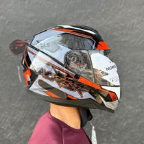 Capacete Norisk Fab FF802 Razor Speedmax Black Gray Orange Capacete Norisk Fab FF802 Razor Speedmax Black Gray Orange