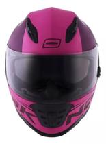 Capacete Norisk Ff302 Com Oculos Interno Manty Roxo/rosa N,60