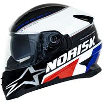 Capacete Norisk FF302 Grand Prix França (Viseira Solar)