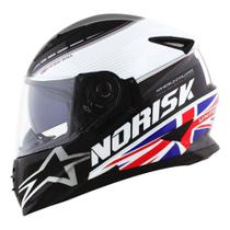 Capacete Norisk FF302 Grand Prix United Kingdon