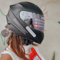 Capacete Norisk FF302 Mono Preto Fosco