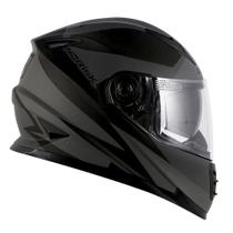 Capacete Norisk Ff302 Monocolor Matte Preto Fosco 60