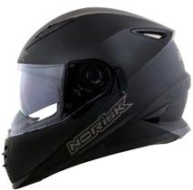 Capacete Norisk Ff302 Monocolor Preto Fosco Capacete Norisk Ff302 Monocolor Preto Fosco