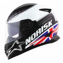 Capacete Norisk FF302 Soul 2 Grand Prix United Kingdom Inglaterra