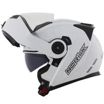 Capacete Norisk Ff345 Route Monocolor Branco Tamanho:56