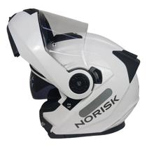 Capacete Norisk Ff345 Route Monocolor Branco