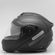 Capacete Norisk FF345 Route Preto Fosco Capacete Norisk FF345 Route Preto Fosco