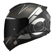 Capacete Norisk FF802 Razor Axial Matte Black Silver Capacete Norisk FF802 Razor Axial Matte Black Silver