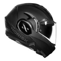 Capacete Norisk FF900 Avenger Monocolor Preto Fosco
