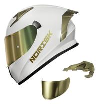 Capacete Norisk Flow Monocolor Branco Special Capacete Norisk Flow Monocolor Branco Special