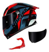 Capacete Norisk Flow Pulse Vermelho E Azul Capacete Norisk Flow Pulse Vermelho E Azul