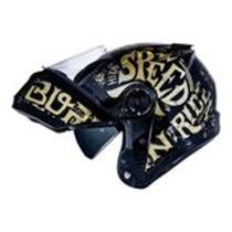 Capacete norisk force born to ride dourado - Norisk Capacetes N,62