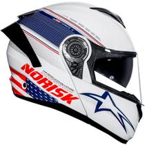Capacete Norisk Force II Articulado Grand Prix USA Capacete Norisk Force II Articulado Grand Prix USA