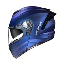 Capacete norisk force ii monocolor azul fosco
