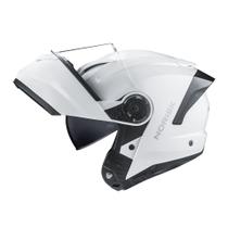 Capacete Norisk Force II Monocolor Branco Tamanho:56 Capacete Norisk Force II Monocolor Branco Tamanho:56