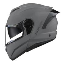 Capacete norisk force ii monocolor nardo cinza