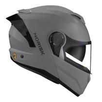 Capacete norisk force ii monocolor nardo cinza