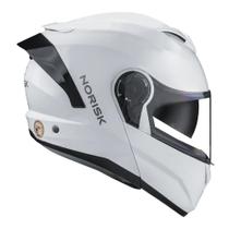 Capacete NoRisk Force ll Monocolor Branco