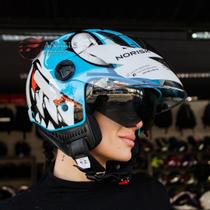 Capacete Norisk Orion SV Danger Blue Tamanho:60Cor:Azul