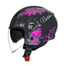 Capacete Norisk Orion Sv Iris Aberto Cinza Com Óculo Interno Capacete Norisk Orion Sv Iris Aberto Cinza Com Óculo Interno
