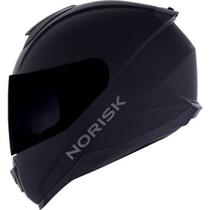 Capacete Norisk Preto Fosco Razor Monocolor