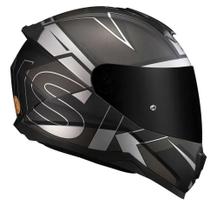 Capacete Norisk Razor Axial Matte - Preto/Prata