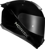Capacete Norisk Razor Black Edition Preto brilho 2 Viseiras + Spoiler