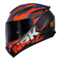 Capacete Norisk Razor Ghost Masculino Laranja Moto Fechado Capacete Norisk Razor Ghost Masculino Laranja Moto Fechado