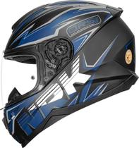 Capacete Norisk Razor Ghost Preto Fosco/ Cinza