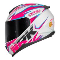 Capacete norisk razor ghost white pink branco rosa brilho Capacete norisk razor ghost white pink branco rosa brilho