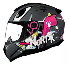 Capacete Norisk Razor Mad Cinza