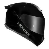 Capacete norisk razor monocolor solid black edition - Norisk Capacetes