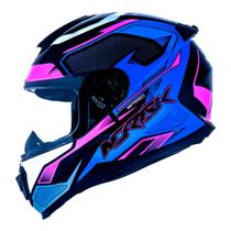 Capacete Norisk Razor Speedmax Preto Roxo