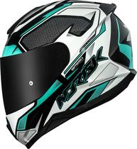 Capacete Norisk Razor Speedmax Preto Verde Branco 56/S