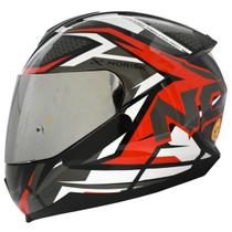 Capacete Norisk Razor Speedmax Vermelho Masculino Feminino