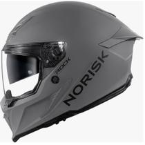 Capacete Norisk Rock Monocolor Cinza C/Óculos Solar Capacete Norisk Rock Monocolor Cinza C/Óculos Solar