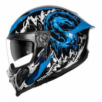 Capacete Norisk Rock Mortal Kombat Sub-Zero