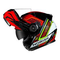 Capacete NORISK Route Articulado com Viseira em PC