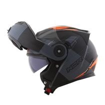 Capacete NORISK Route Articulado Policarbonato Preto