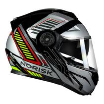 Capacete norisk route ff345 charge cinza