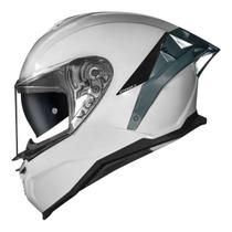 Capacete Norisk Strada 2 Monocolor Branco 2 Spoilers Capacete Norisk Strada 2 Monocolor Branco 2 Spoilers