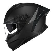 Capacete Norisk Strada 2 Monocolor Preto Fosco C/ Óculos Masculino e Feminino