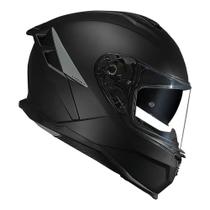 Capacete Norisk Strada II Monocolor Preto Fosco